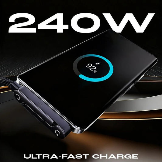 Fast Charging Cable with  Phone Stand