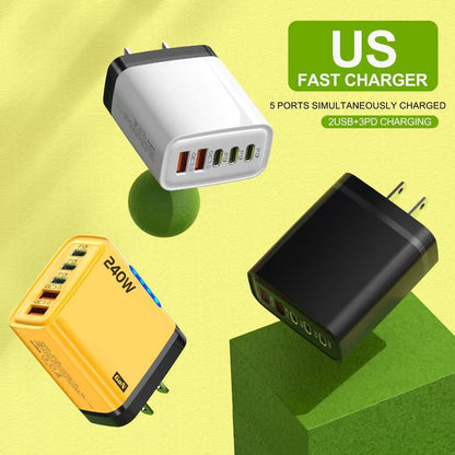 Multi-port Charger Compatible With 240W
