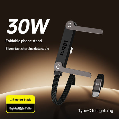 Fast Charging Cable with  Phone Stand
