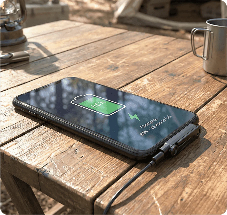 Fast Charging Cable with  Phone Stand